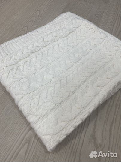 Плед детский вязаный