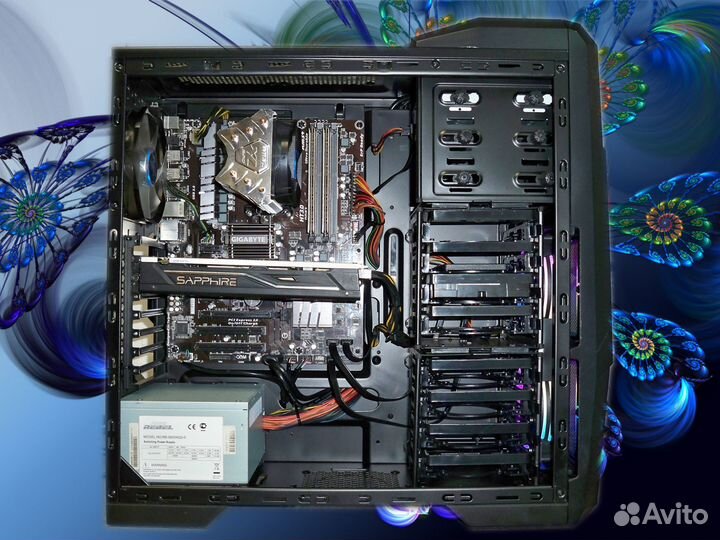 Игр пк AMD FX-8200e/ 16gb/ RX 470 4 GB/ SSD
