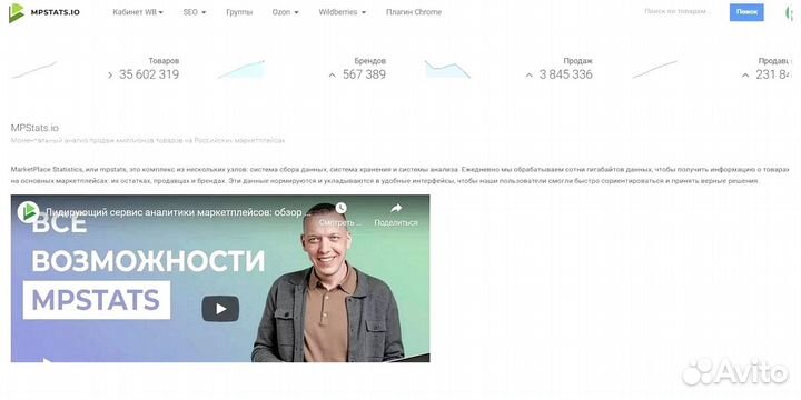 Складчина mpstats, доступ мпстатс мпстат