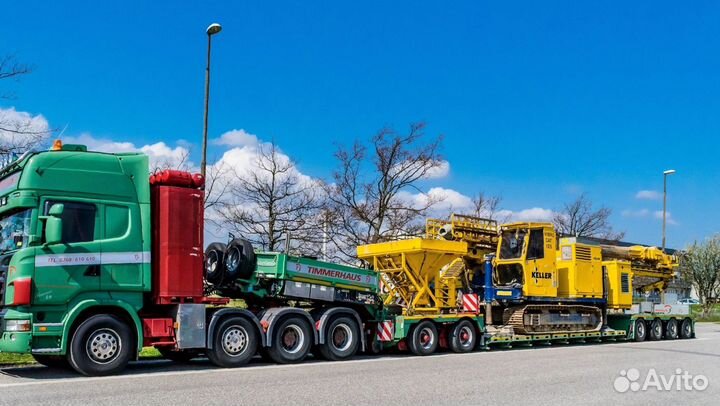 Негабаритные перевозки / перевозки оборудования