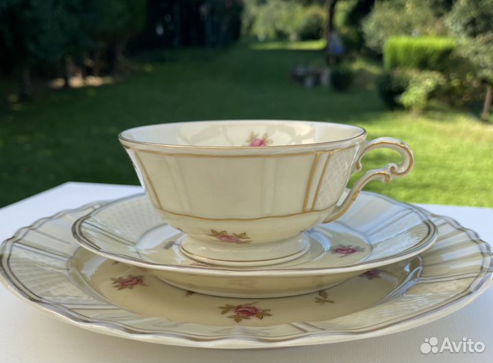 Винтажное фарфоровое трио