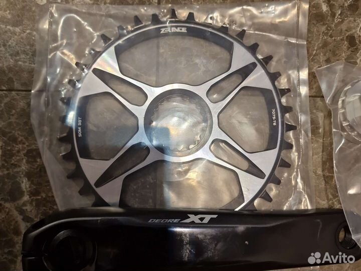 Гидравлические тормоза shimano deore xt 8100 шатун