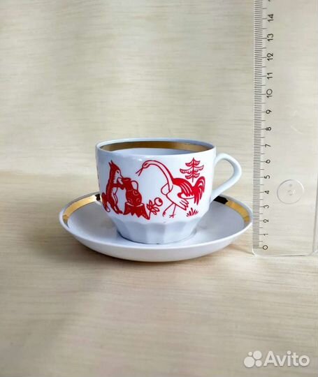 Чайная пара Журавль и Лиса, Вербилки