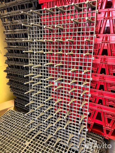 Решетчатые полы Голубей Куры Утки Индюки 10см