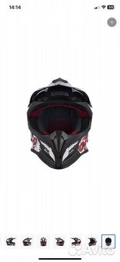 Мотошлем beon b-602 размер L