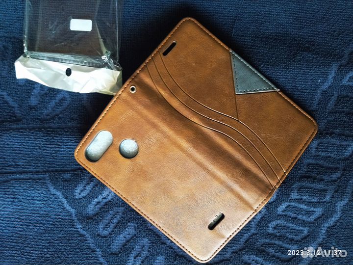 Чехол кожаный для смартфона Xiaomi redmi 6 - 6А