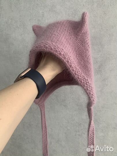 Котошапка для девочки
