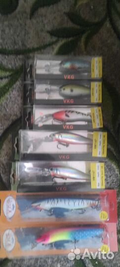 Воблеры Японские,VKG