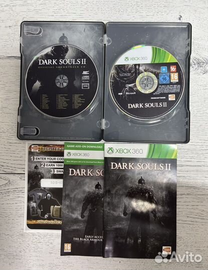 Dark souls 2 black armour edition xbox 360