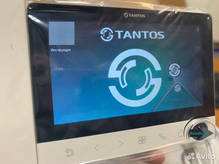 Видеодомофон Tantos loki HD SE (White)