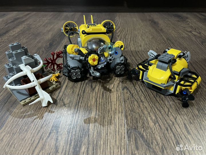 Lego city подводная лодка 60092