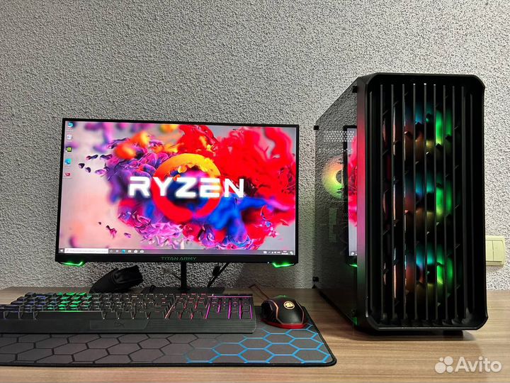 Игровой пк (Ryzen 5 / 1660 Super)