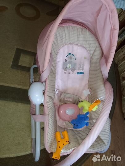 Шезлонг детский