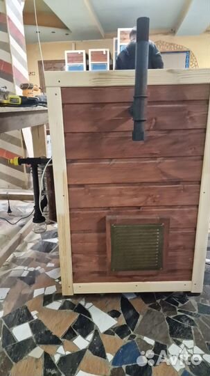 Коптильня для горячего и холодного копчения