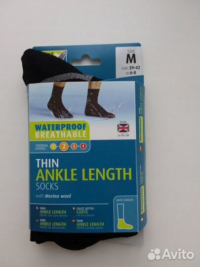 Продам новые водонепроницаемые носки Размер М
