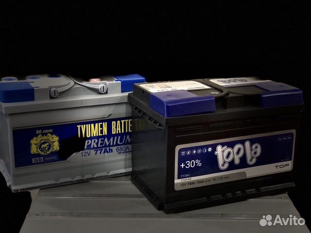 Аккумуляторы 77 Ач, 78 Ач