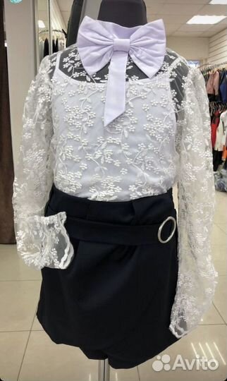 Блузка,рубашка школьная