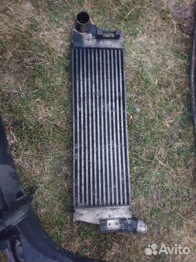 Renault scenic 2 радиатор интеркулера
