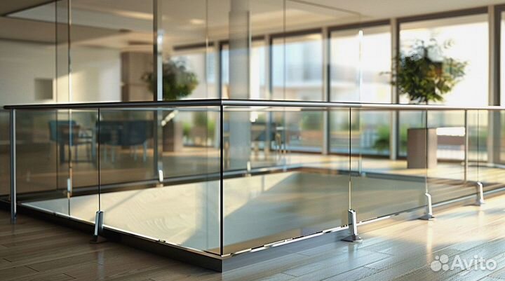Стеклянные ограждения