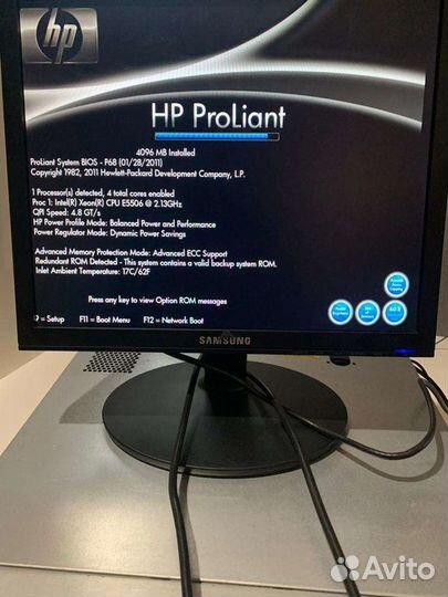Сервер Hp Proliant DL 360 gen 7