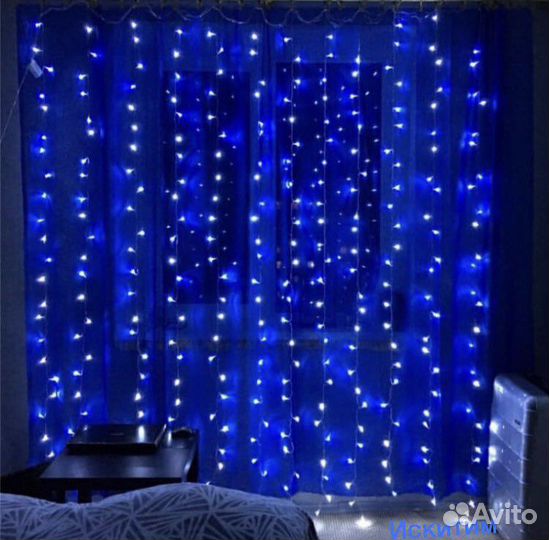 Гирлянда штора