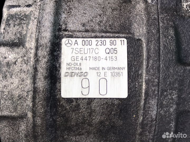 Компрессор кондиционера Mercedes