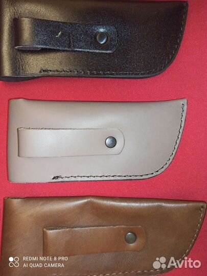Ножны для складных ножей, мультитулов, кожа