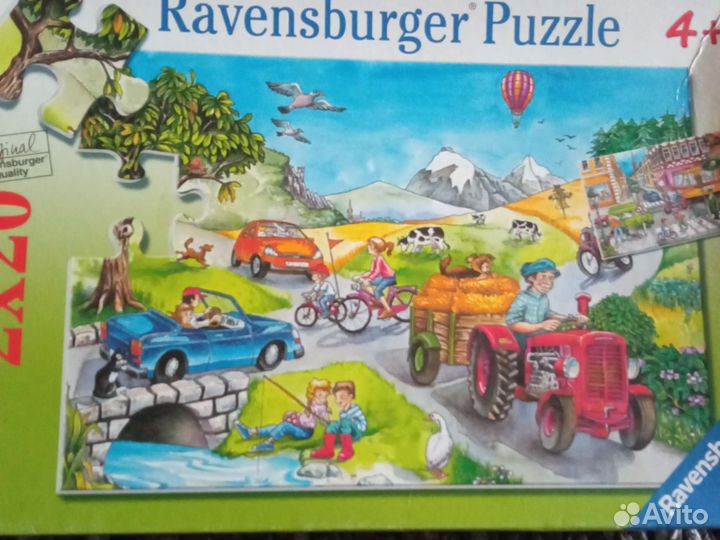 Пазлы производства Германии, 6 картинок