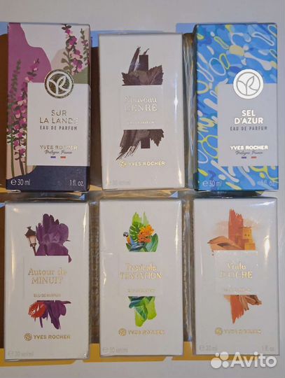 Парфюмерия Yves Rocher