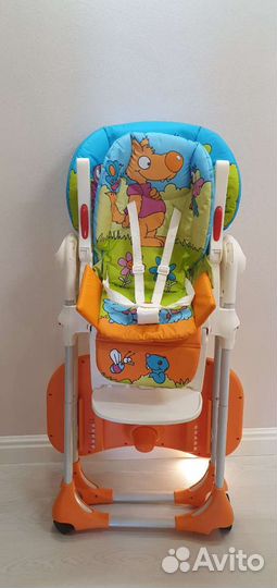 Стульчик Chicco polly 2 в 1 Wood friends