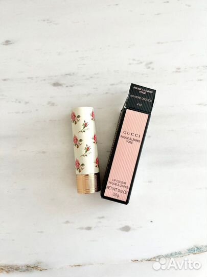 Помада Gucci rouge à lèvres voile, 410