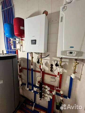 Монтаж водяных теплых полов, радиаторов, котельные