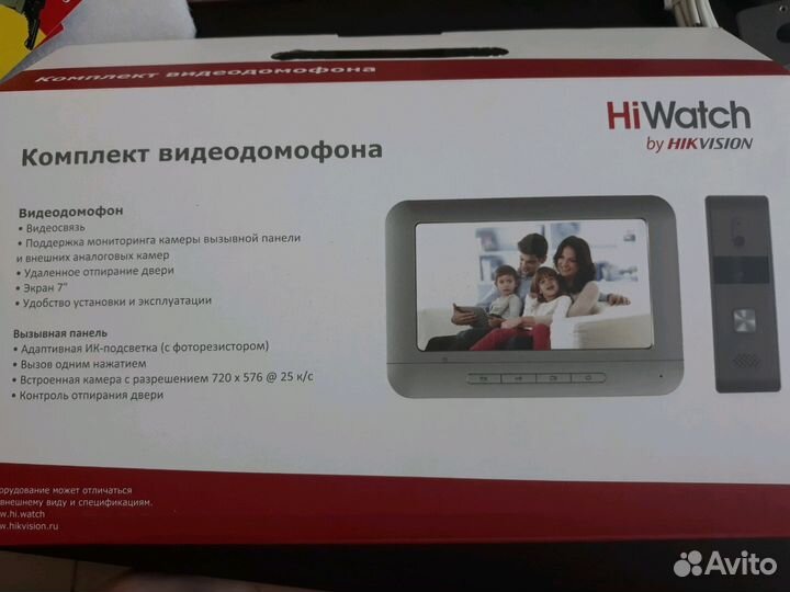 Видеодомофон и электрозамок