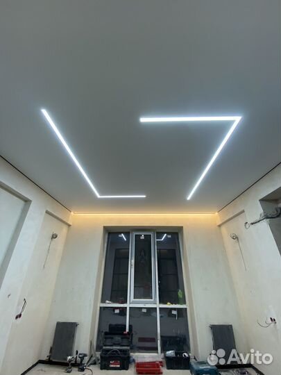 Натяжные потолки