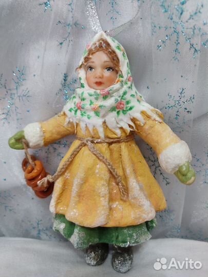 Ватная игрушка