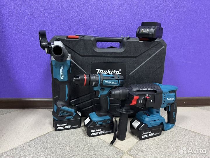 Набор инструментов 3 в 1 Makita (Новый)