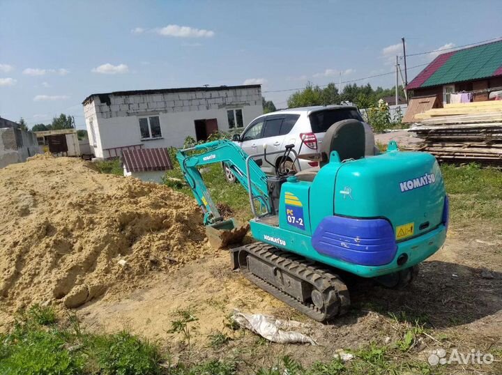 Услуги мини экскаватора