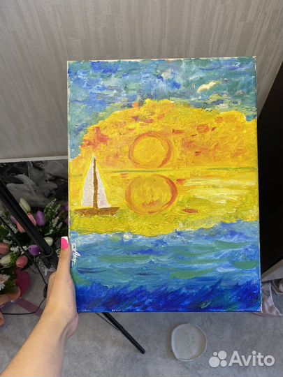 Картина маслом на холсте