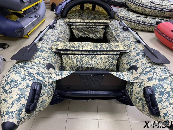Надувная лодка gladiator E380 AIR С нднд камуфляж