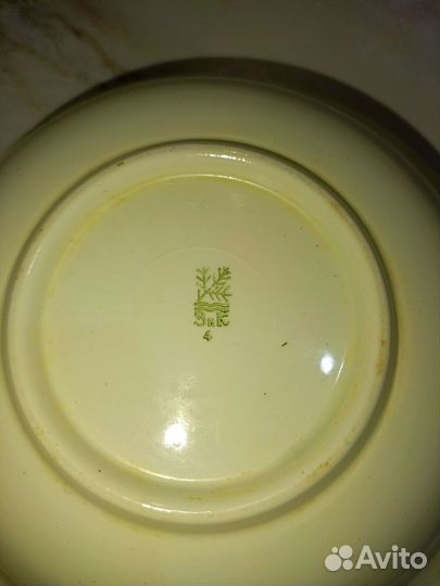 Красивые Блюда (Тарелки) СССР. Зик Конаково 1962г
