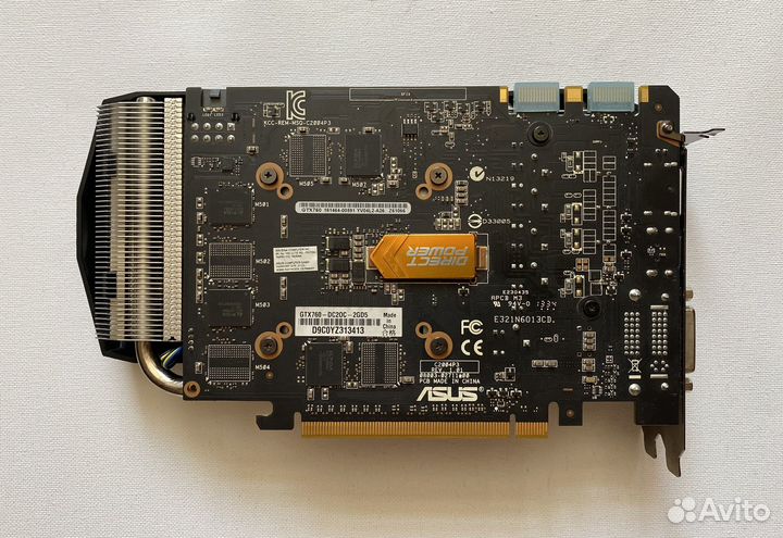 Видеокарта Asus GTX760 OC 2GB