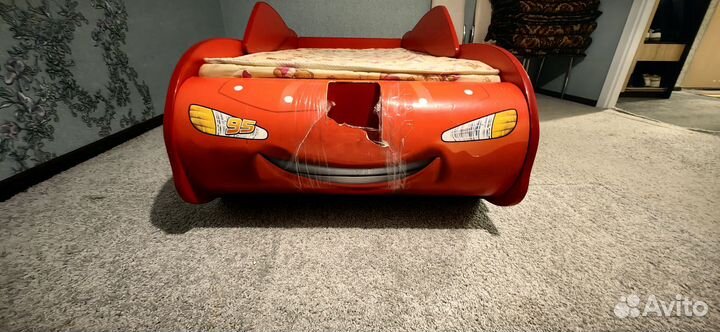 Детский кровать с матрасом