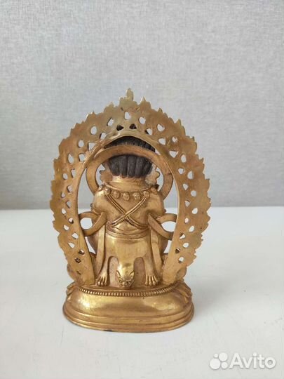 Бронзовая статуэтка Махакала