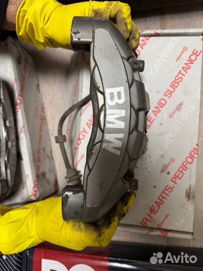 Тормоза передние bmw e82, e90, e92