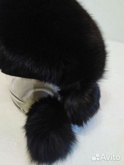 Шапка женская из песца