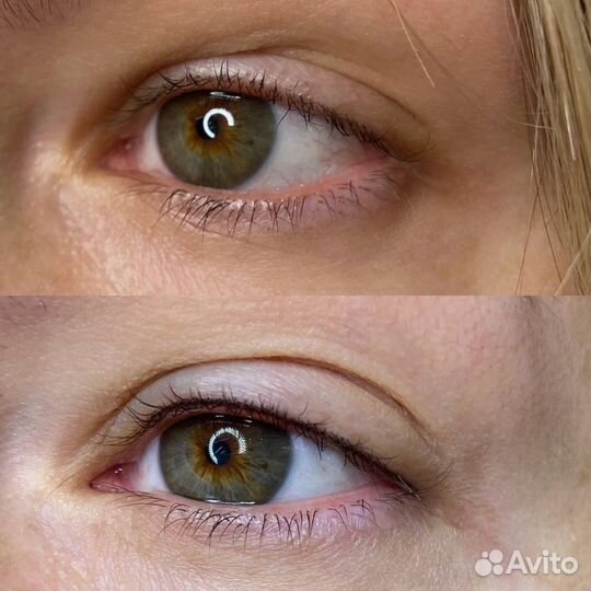 Натуральные брови перманентный макияж