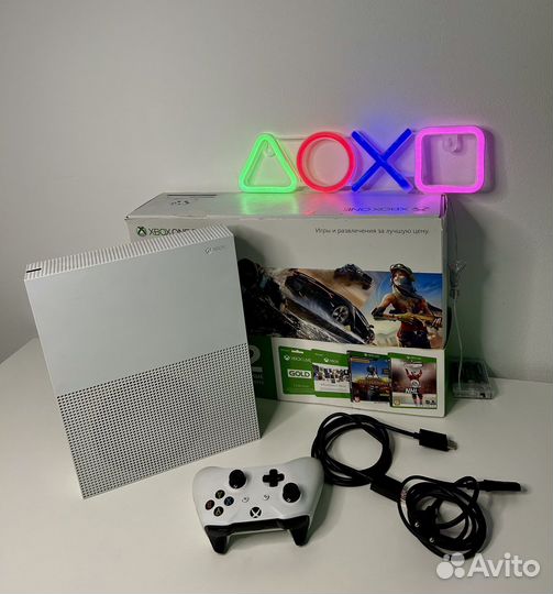 Xbox One S / 450 игр / Гарантия / Доставка