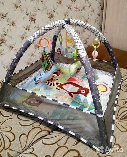 Игровой развивающий коврик-манеж 0+