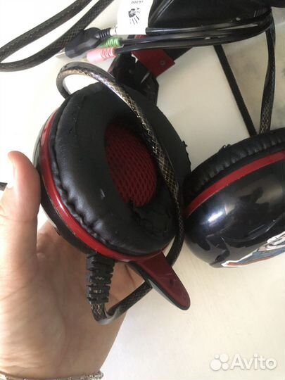 Наушники игровые с микрофоном