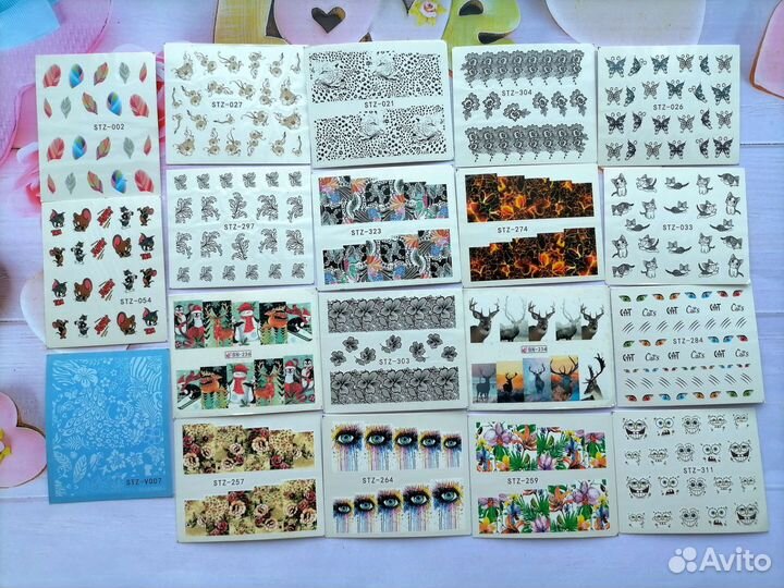 Наклейки (слайдеры) для ногтей